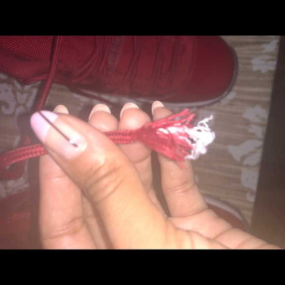 Red Patent Leather Jordans “11s” - Picture 5 of 5